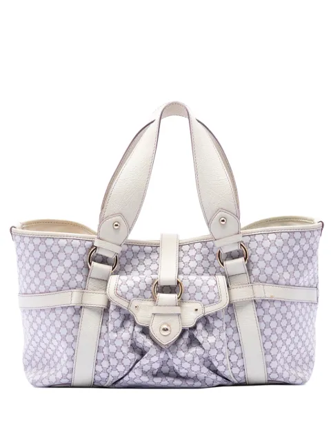 Celine Pre-Owned 2006 Macadam Canvas tote bag Purple N4QJJIZJLYIFEBIV