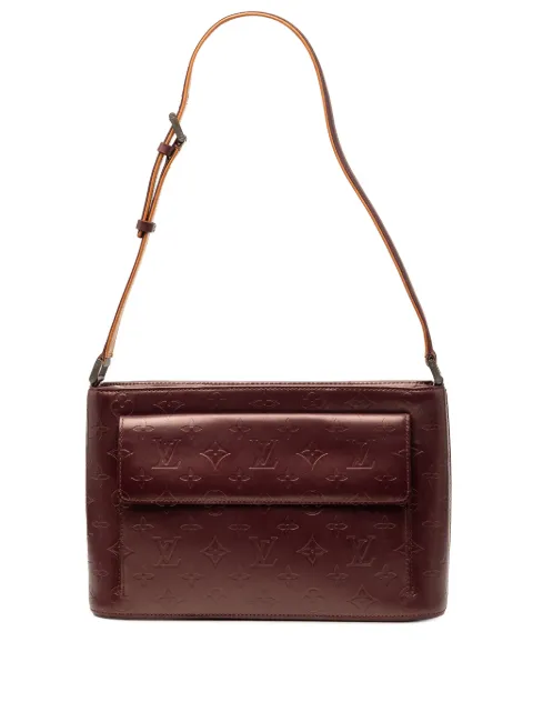 Louis Vuitton Pre-Owned 2002 Monogram Mat Alston shoulder bag Red 6DNTVCA13ZANJRVX