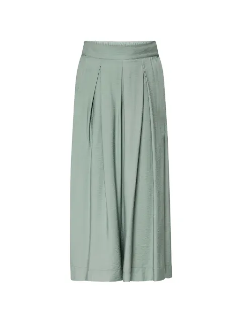 Betty Barclay pleated elasticated-waist trousers Green 94811836