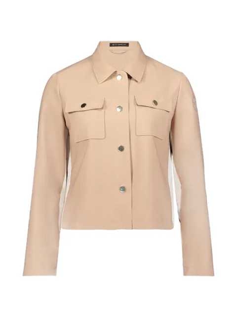 Betty Barclay button-up chest-pocket shirt Neutrals 47132924