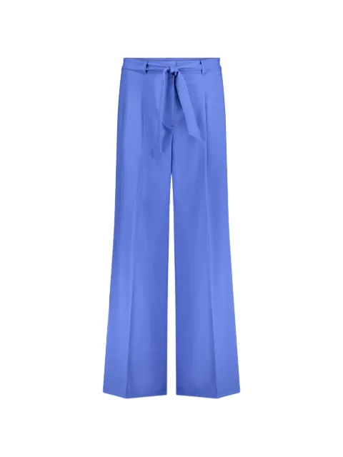 Betty Barclay belted wide-leg trousers Blue 61401080