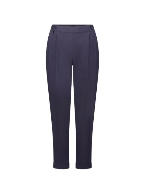 Betty Barclay pleated turn-up trousers Blue 61611838