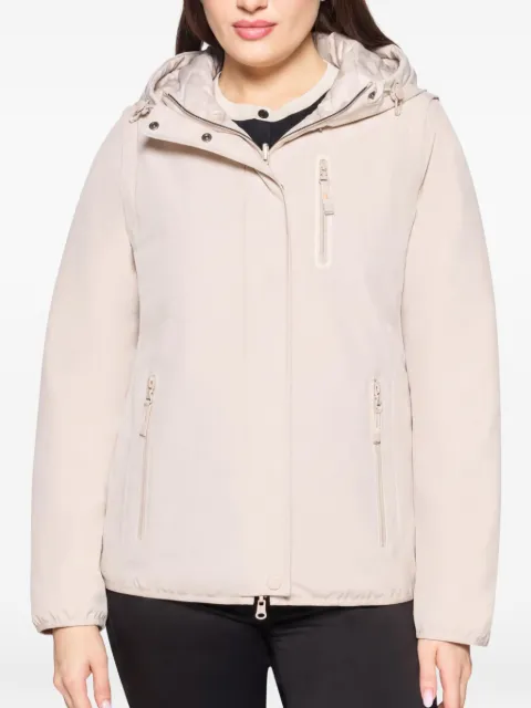 Betty Barclay hooded zip-fastening jacket Neutrals 70391547