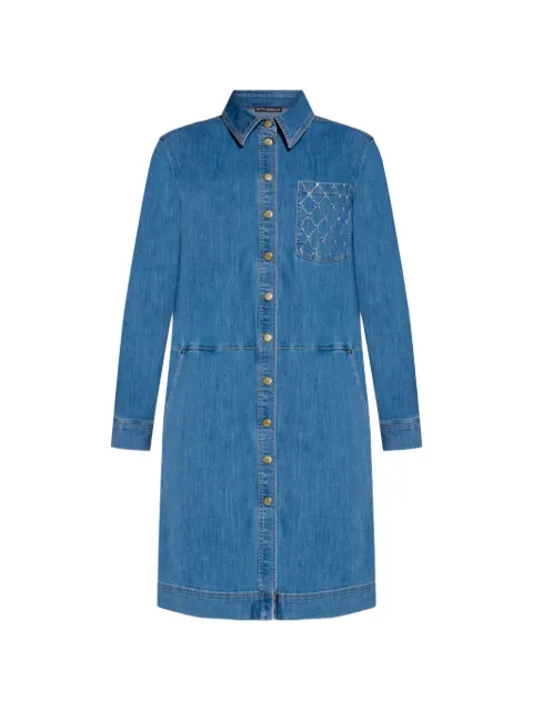 Betty Barclay embellished-pocket long-sleeve dress Blue 18141740