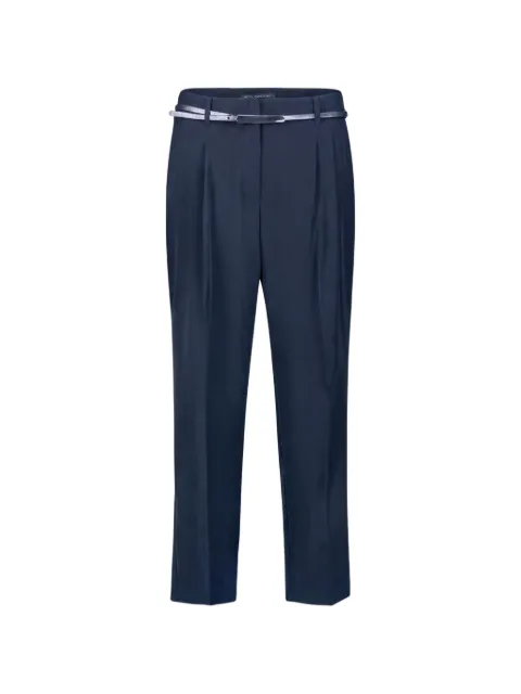 Betty Barclay belted pleated trousers Blue 61671840
