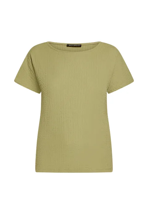 Betty Barclay seersucker-effect short-sleeve T-shirt Green 27481821