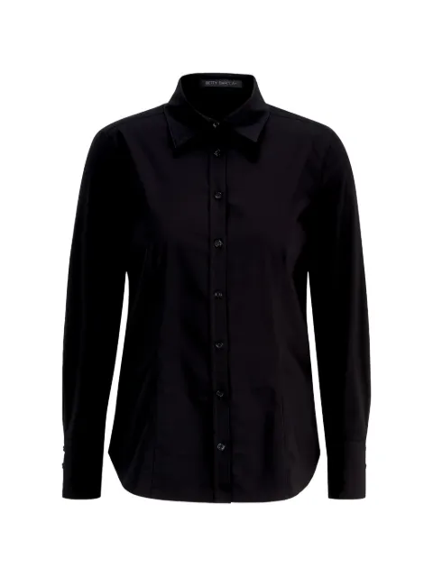 Betty Barclay button-down long-sleeve shirt Black 86159555