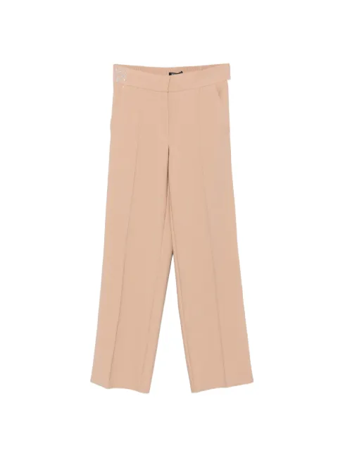 Betty Barclay side-stripe crystal-embellished trousers Neutrals 61422924