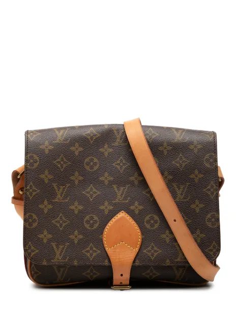 Louis Vuitton Pre-Owned 1990 Monogram Cartouchiere GM crossbody bag Brown F8B5UL6YCTYHLL8X
