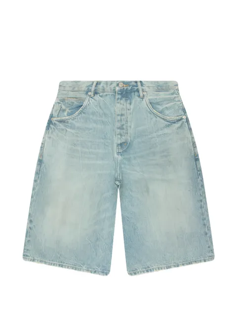 Purple Brand Dust Bowl distressed shorts Blue P070RTJL226