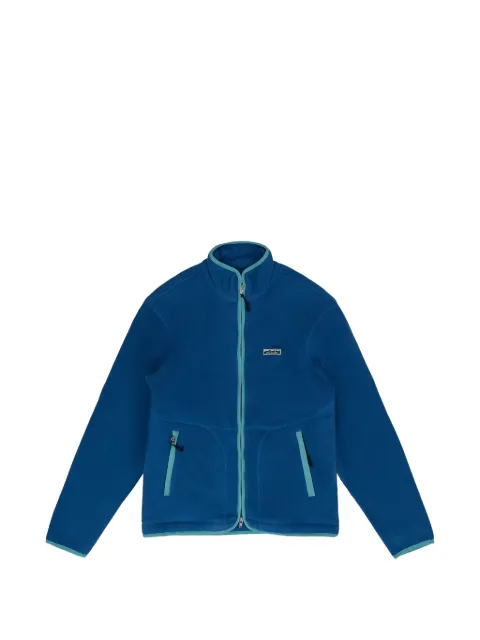 Aimé Leon Dore zip-up fleece sweater Blue SS24WJ003