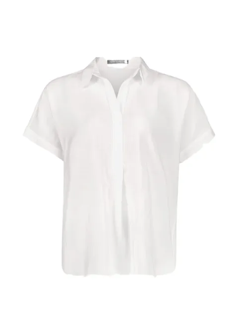 Betty Barclay short-sleeve collared blouse White 80381977