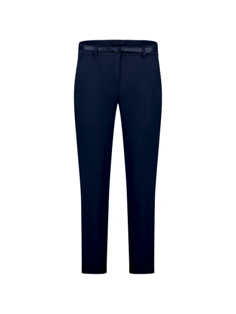 Betty Barclay belted turned-up trousers Blue 61312520