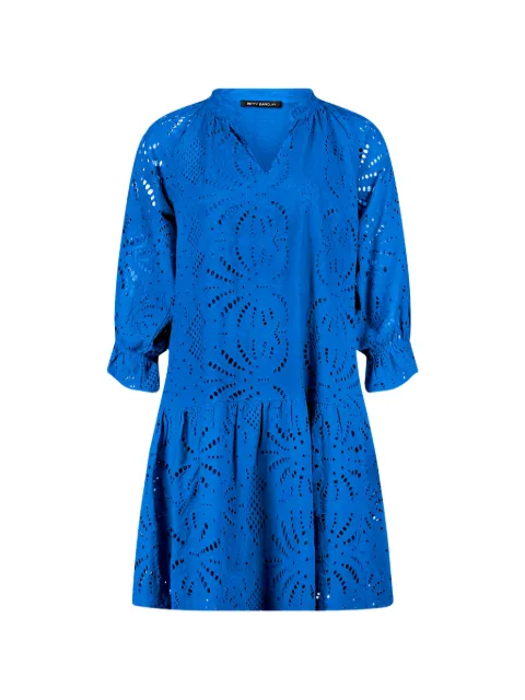 Betty Barclay broderie-anglaise tiered dress Blue 18711940