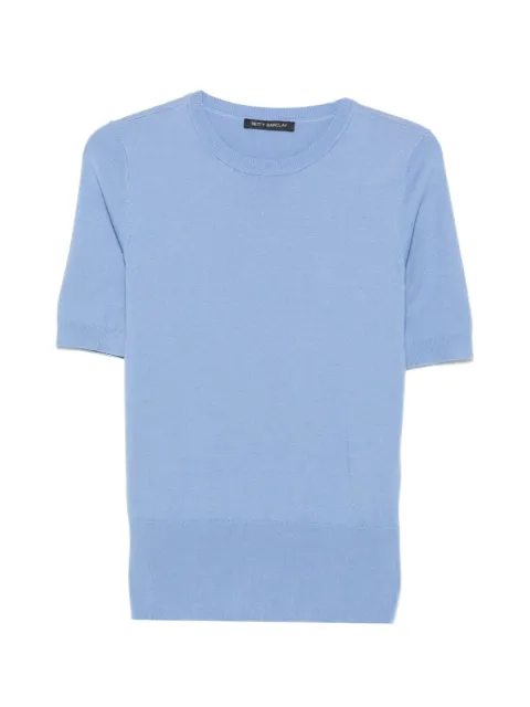 Betty Barclay short-sleeve crew-neck T-shirt Blue 54022907