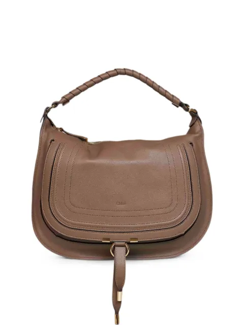 Chloé Marcie leather shoulder bag Brown CH26SS881R352