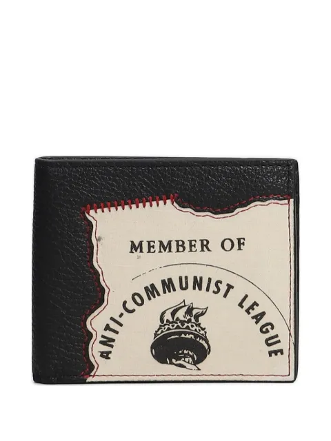 Enfants Riches Déprimés Anti Communist League bifold wallet Black 100536