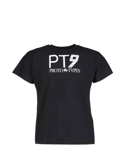 PROTOTYPES PT9-print crew-neck T-shirt Black 33PT09JE11USBK