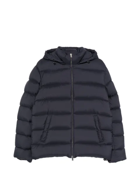 Herno hooded padded jacket Blue PI0016ULE12456Z