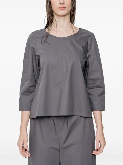 SUSANNE BOMMER three-quarter sleeve shirt Grey SB2350396698