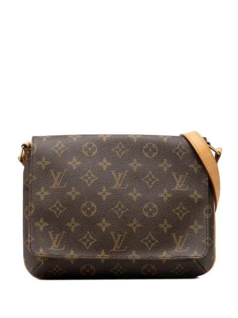 Louis Vuitton Pre-Owned 2001 Monogram Musette Tango Short Strap shoulder bag Brown I4QILB5KKR2J7DPQ