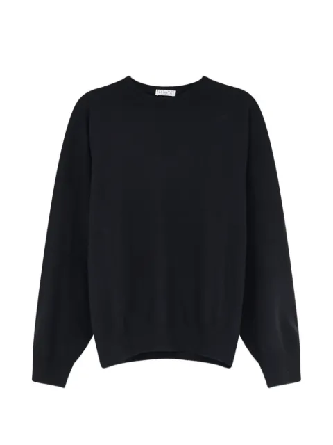 Brunello Cucinelli Monili-detail sweater Black M12244410C101