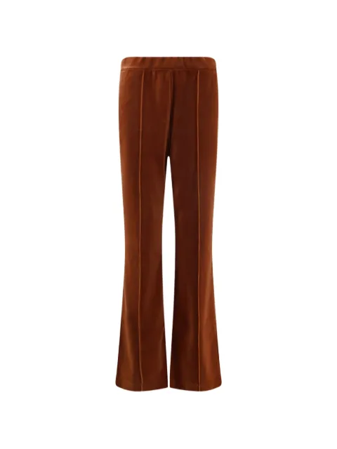 TOM FORD velvet-effect track pants Brown PAJ180JEX154EAO