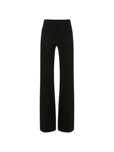 Victoria Beckham Alina patch-pocket trousers Black 1226WTR005115D