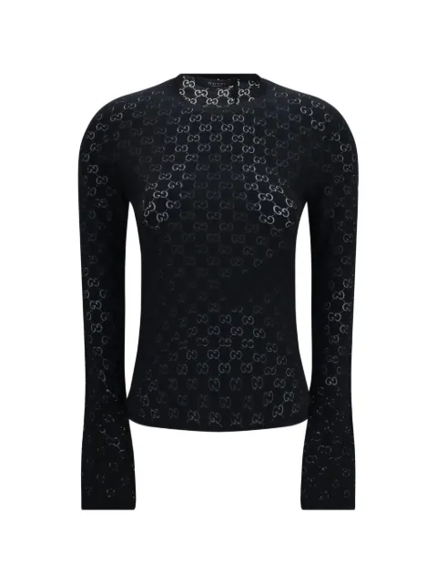 Gucci GG devoré top Black 872756XKFMQ