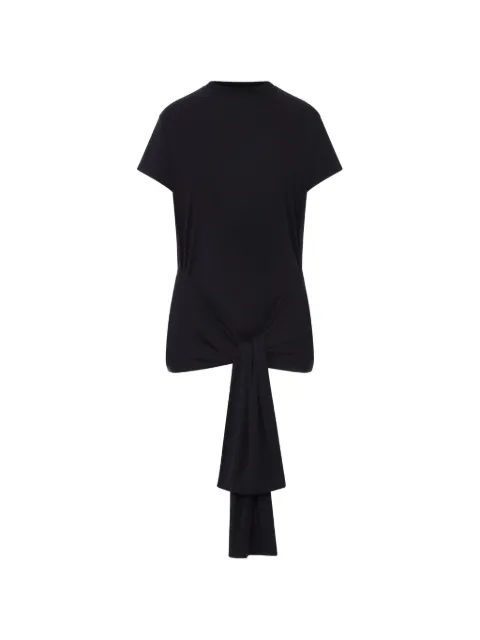 TOTEME belted draped T-shirt Black 263WRT0755FB0419