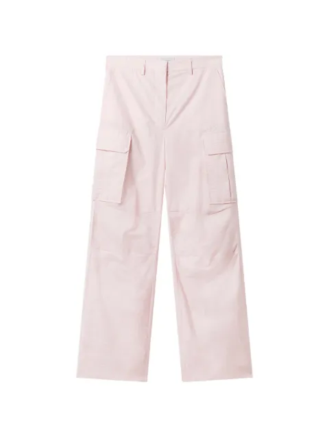 Stella McCartney ribbon-trimmed cargo pants Pink 6440413IU306