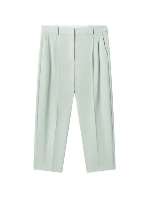Stella McCartney pleated wool trousers Green 5919643HU704