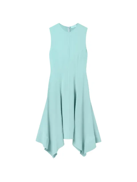 Stella McCartney asymmetric-hem sleeveless dress Blue 6A07173IU303