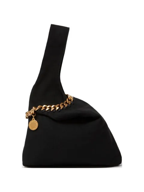 Stella McCartney Frayme chain-link clutch bag Black 7B0205WP0543