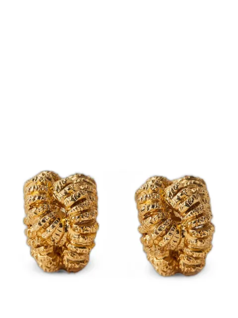 Paola Sighinolfi Talisman Knot earrings Gold PQN22E02