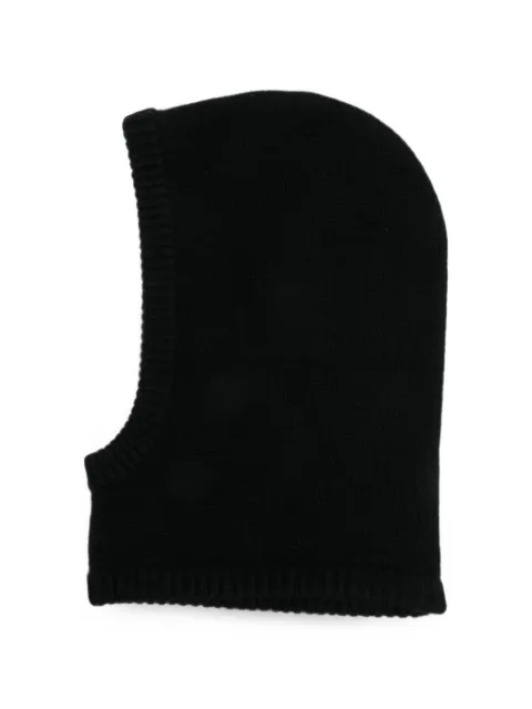 Lisa Yang ribbed-knit balaclava Black 4025302BL