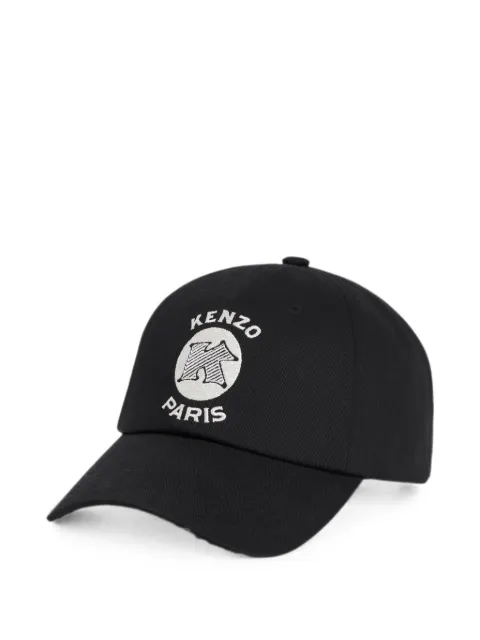 Kenzo logo-embroidered baseball cap Black FG68AC201F41
