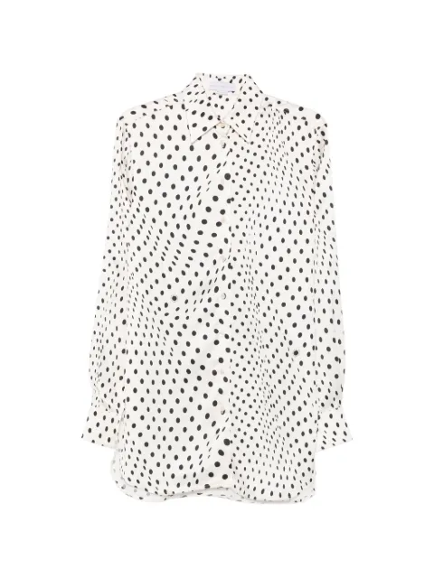 Stella McCartney polka-dot long-sleeve shirt White 6202123IS328