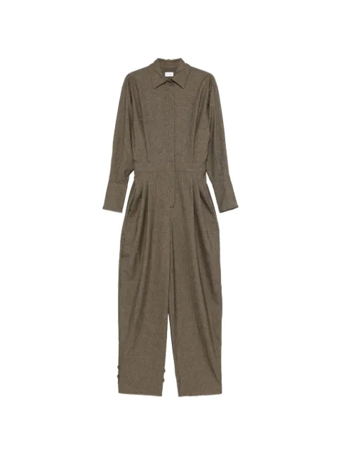 THE ANDAMANE Renee long-sleeve jumpsuit Brown T200189ATNP269