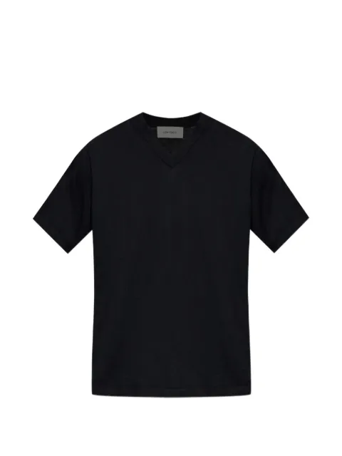 Lisa Yang V-neck T-shirt Black 3025108OR