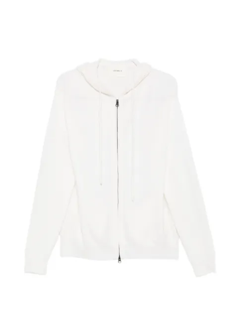Lisa Yang Emerson zip-fastening hoodie Neutrals 3023009
