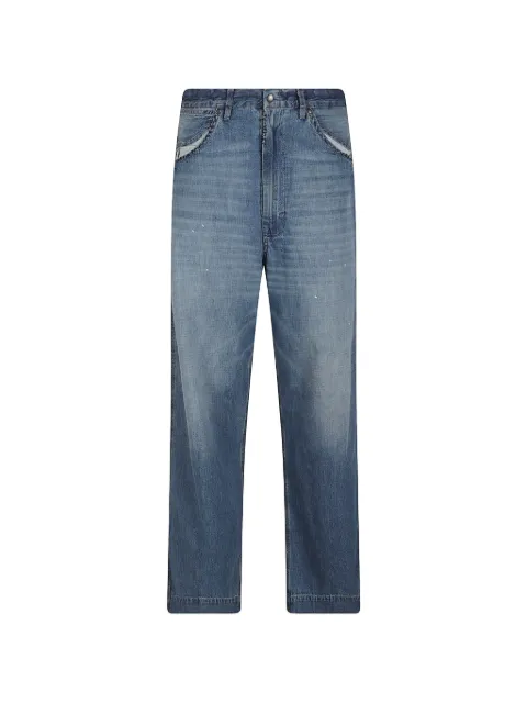 Maison Margiela distressed wide-leg jeans Blue S51KA0615M300