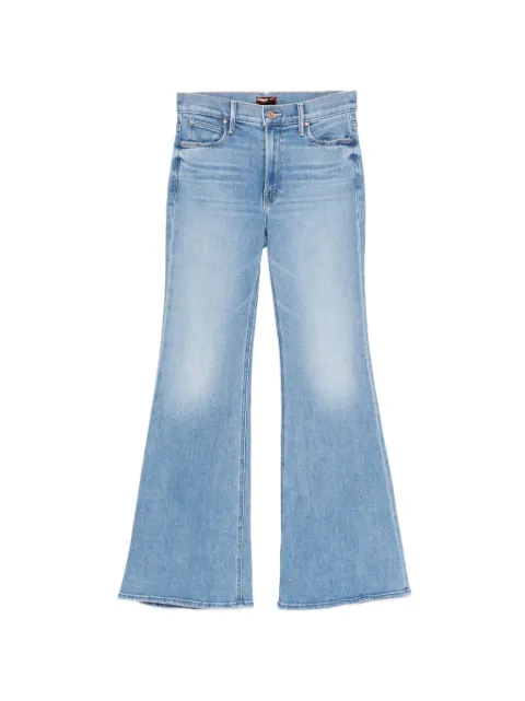 MOTHER flared-leg whiskered jeans Blue P4051351