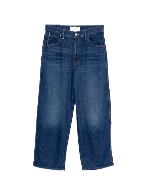 MOTHER classic five pockets wide-leg jeans Blue 12208259