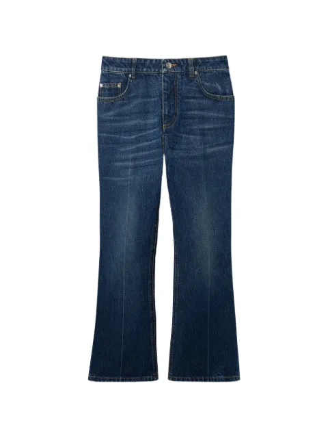 Stella McCartney whiskered flared jeans Blue 6D05083SQH73