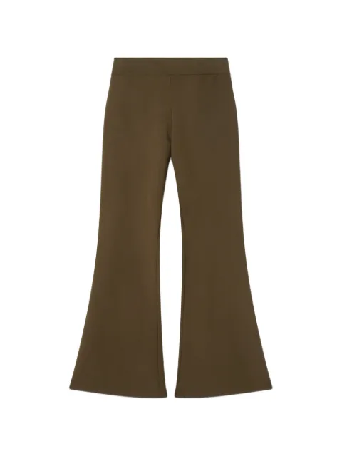 Stella McCartney flared trousers Green 6K04283S2638