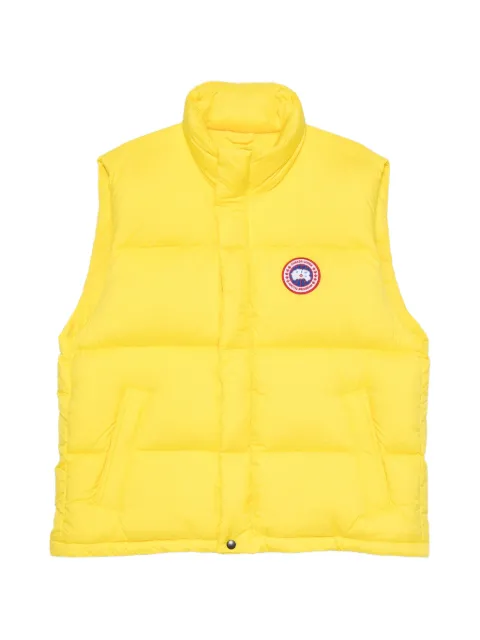 Canada Goose Sterling quilted gilet Yellow 1752M