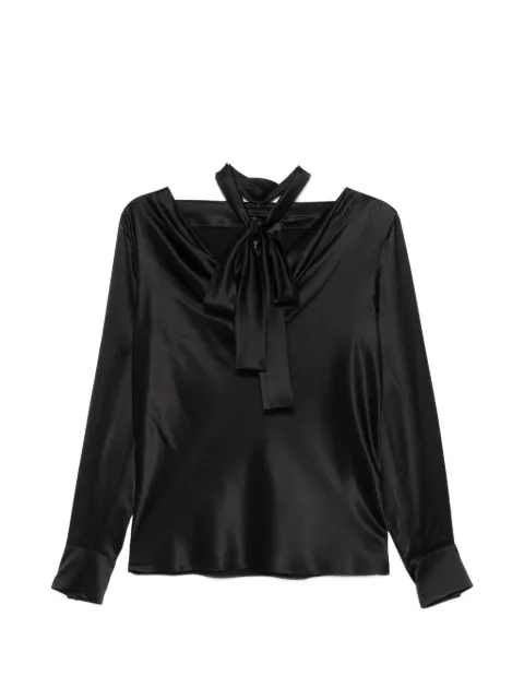 Max Mara draped blouse Black 2621116014600