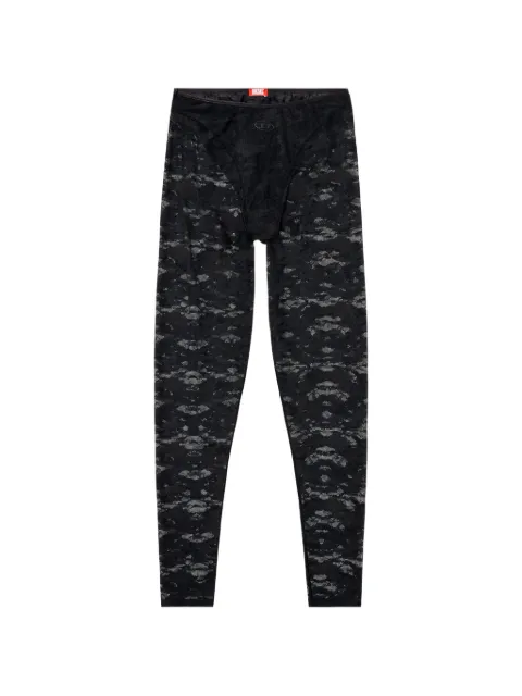 Diesel lace leggings Black A225730DRAK