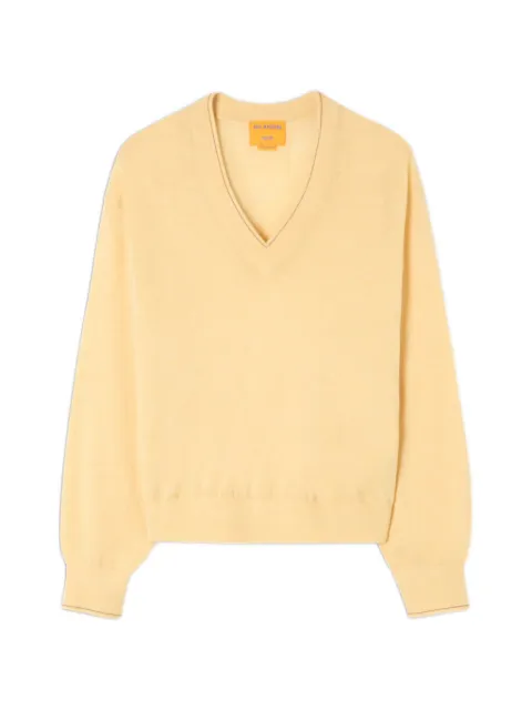 Guest In Residence The Airy V cashmere sweater Yellow W45834JFBTRCML